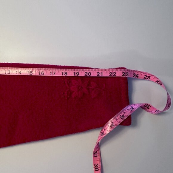 Vtg Embroidered Wool Lady Jacket Cardigan Christmas Sweater sz M - Picture 10 of 13